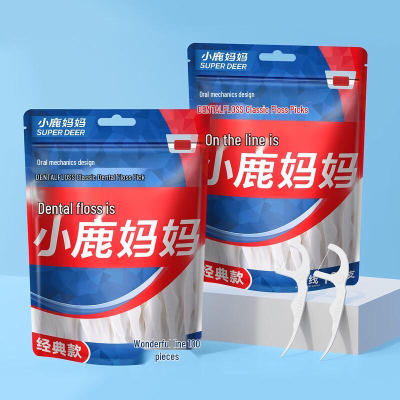 FAWNMUM Deep Cleaning Dental Floss