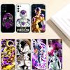Dragon Ball Freeza Transparent Phone Case for Motorola Moto Edge Plus G200 G23 E13 E15 E20 E30 G62 G71 G72 G75 G24 G15 Power