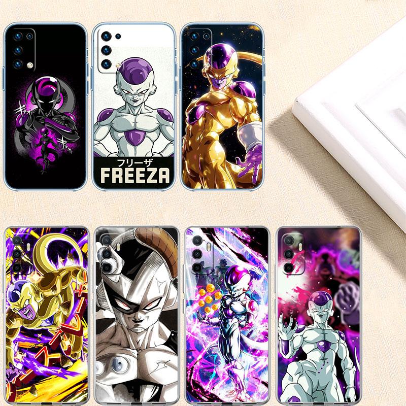 Dragon Ball Freeza Transparent Phone Case for Motorola Moto Edge Plus G200 G23 E13 E15 E20 E30 G62 G71 G72 G75 G24 G15 Power
