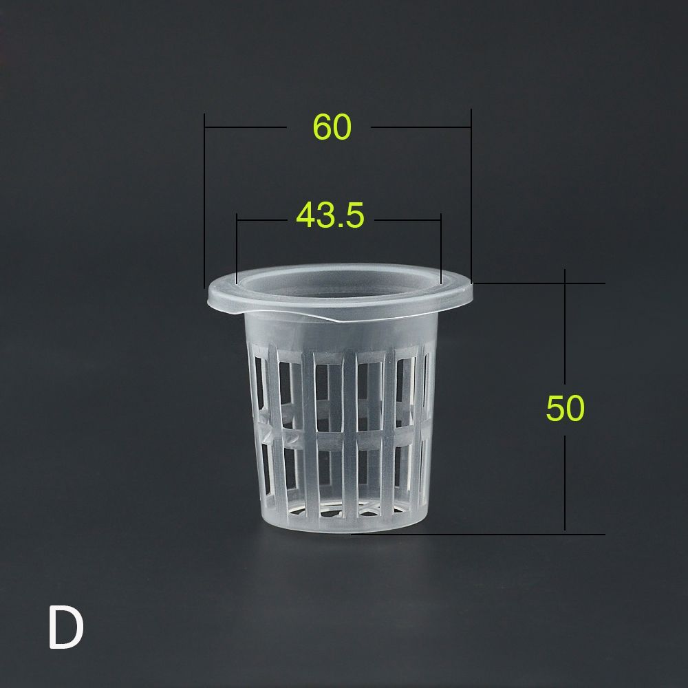 Garden Supplies Hydroponic Planting Grow Soilless Mesh Pot Net Cup Plant Basket Nursery Pots