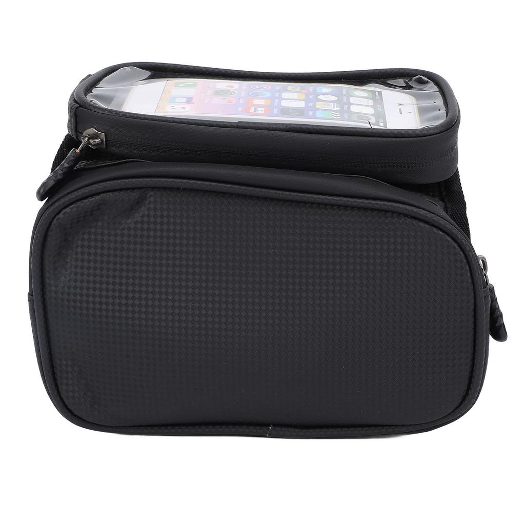 Geantă de Cadru Față pentru Telefon pentru Ciclism Rezistentă la Apă cu Ecran Tactil Suport Față Pungă pentru Telefon pentru Exterior