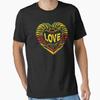 Reggae Rasta ONE LOVE Heart Essential Designed and Sold by Blackdogshop Vintage Washed Graphic Casual Breathable