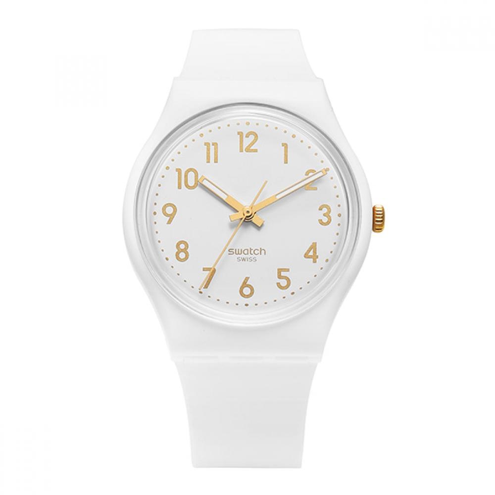 

SWatch So28w106 S14 Классические белые женские часы Bishop из уретана SO28W106-S14