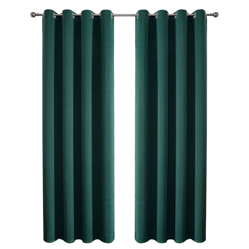 Door Curtains Drapery Panel Sun Protection Shading Curtains Blackout Curtains