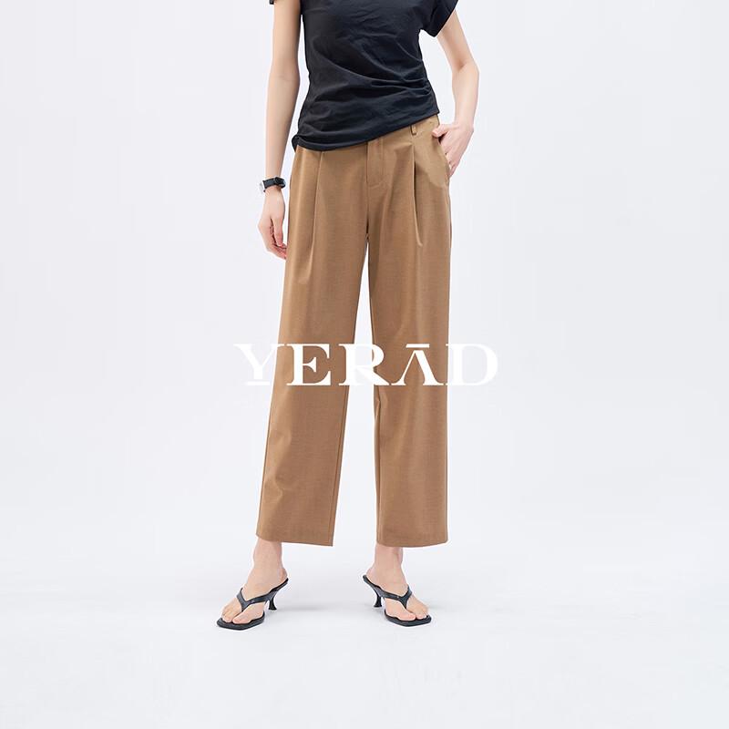 YERAD Women s Wool Blend Straight-Leg Pants 31