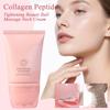 Camellia Collagen Peptide Neck Cream with Roller Massage, Moisturizing and Nourishing