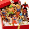 Anime Dragon Ball Z Super Saiyan Son Goku Broly Vegeta Anime 17-18CM Akční figurka Model Dárky Sběratelské figurky pro děti