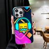 Geometry Dash Game Soft Phone Case for iPhone 15 16 17 Pro Max 17Air 16E 14 Plus 13 12 Mini Shockproof Cover Back Shell