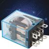 10A Spulenleistungsrelais LY2NJ+Sockelbasis DC 12V DPDT
