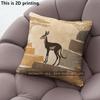 Afrikanische Savanne Tierprint Kissenbezüge Muster Kissenbezug Geeignet für Sofa Schlafzimmer Auto Kissenbezug