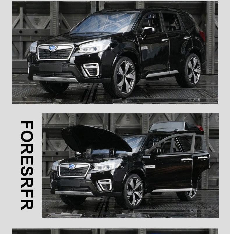 Qiyi Q3006A Forester Alloy Toy Car with Pull Back, Sound, Light & Openable Doors - Ideal Kids' Gift