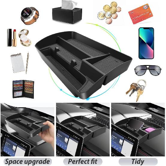 SKTU For 2024 2025 2026 Colorado Dashboard Organizer -2026 Chevy Colorado/Canyon Behind Screen Organizer 2024 2025 2026 Chevy Colorado Accessories