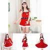 Classic Women Santa Claus Christmas Costume Timeless Design For Holiday Celebrations