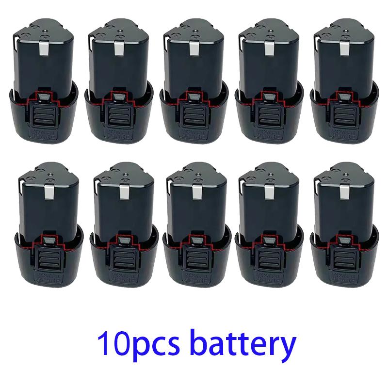 100% New 12V 9800mAh Type B Electric Tool Universal Charging Battery, Electric Screwdriver, Drill Lithium-Ion Battery