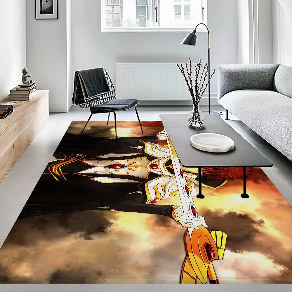 Anime Code Geass Kitchen Mat Kids Room Bedroom Decoration Balcony Anti-Slip Doormat Living Room Alfombra