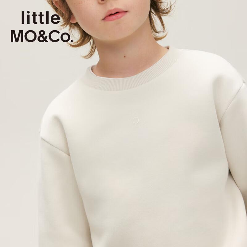 little MO&Co. Kids' Letter Long-Sleeve Sweatshirt