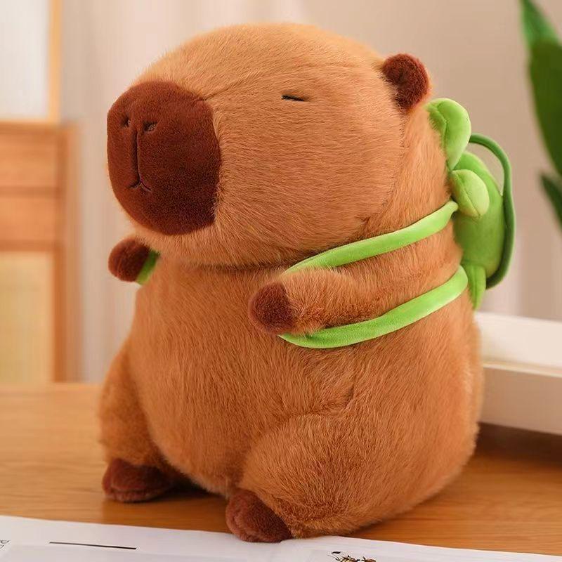 New Capybara Snot Retractable Plush Doll Toy - Cute and Ugly Birthday Gift