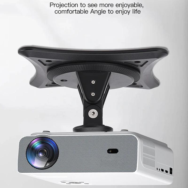3-in-1 Portable Projector Stand & Ceiling/Wall Mount with 360° Rotation (Universal 6mm)