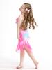 Mermaid Fish Scale Girls' Three-Piece Swimsuit Set