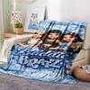 1Pc Bratz Doll Print Flannel Blanket, High quality Comfortable for All Seasons, Home Decor, Warmth and Comfort, Perfect for Gifts