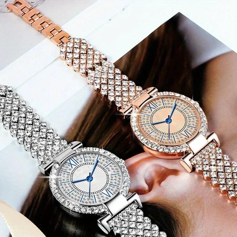 Gypsophila women's watch steel band full diamond watch