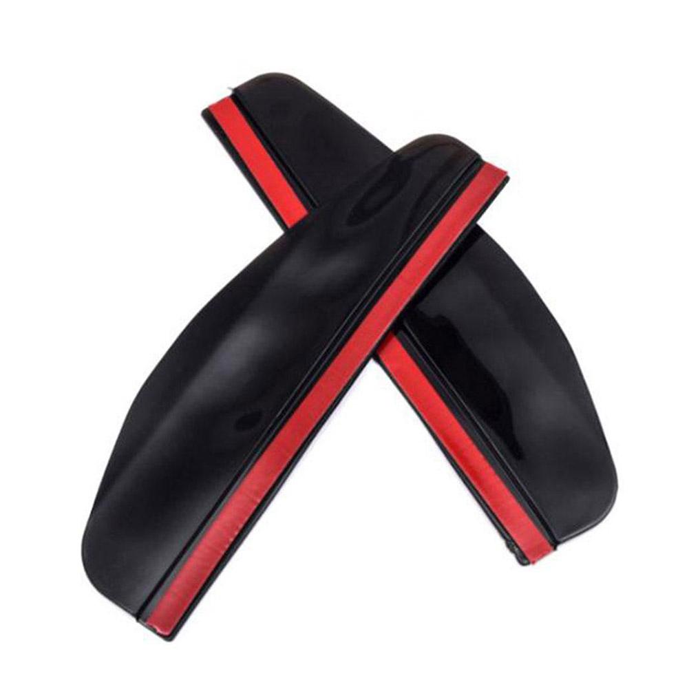 2PCS Universal Rain Guards Car Rearview Mirror Rain Guard Back Mirror Eyebrow Rain Cover Car Acc Rainproof Blades Rain Shade