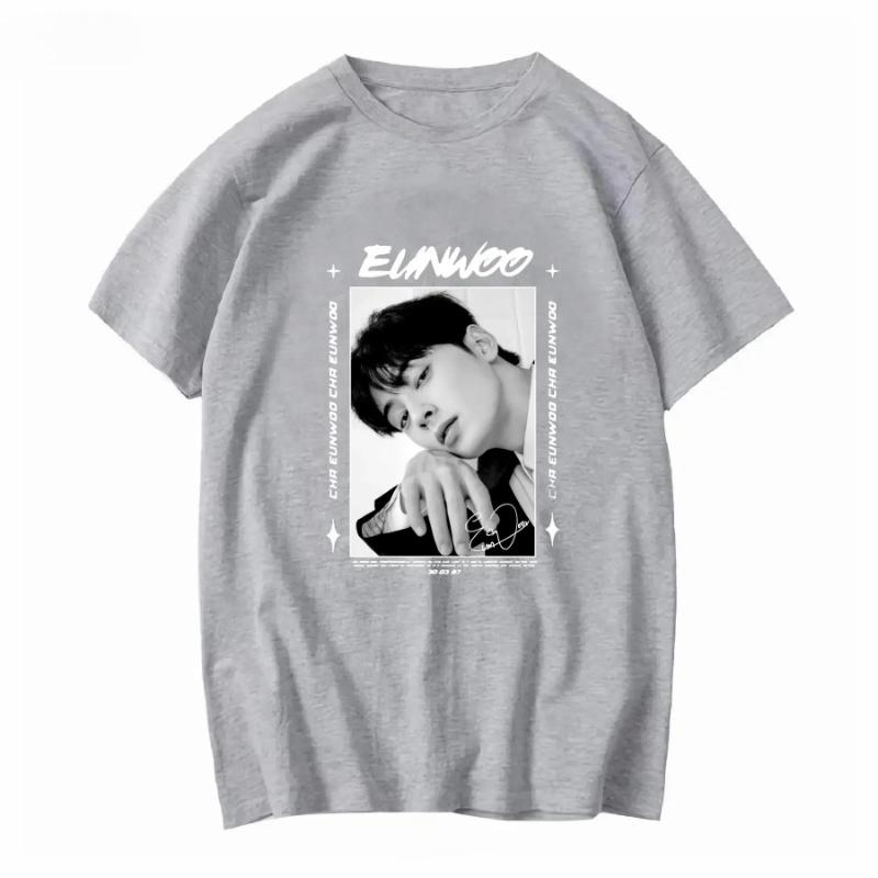 Cha Eunwoo Suho True Beauty T Shirt Gift Fans New Vintage Washed Streetwear Graphic Stretched Fashion Designer Clothes Casual
