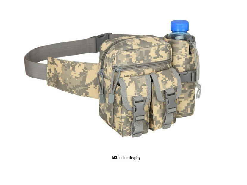 Su Geçirmez Taktiksel Koşu ve Yürüyüş Bel Çantası Su Şişesi Tutuculu