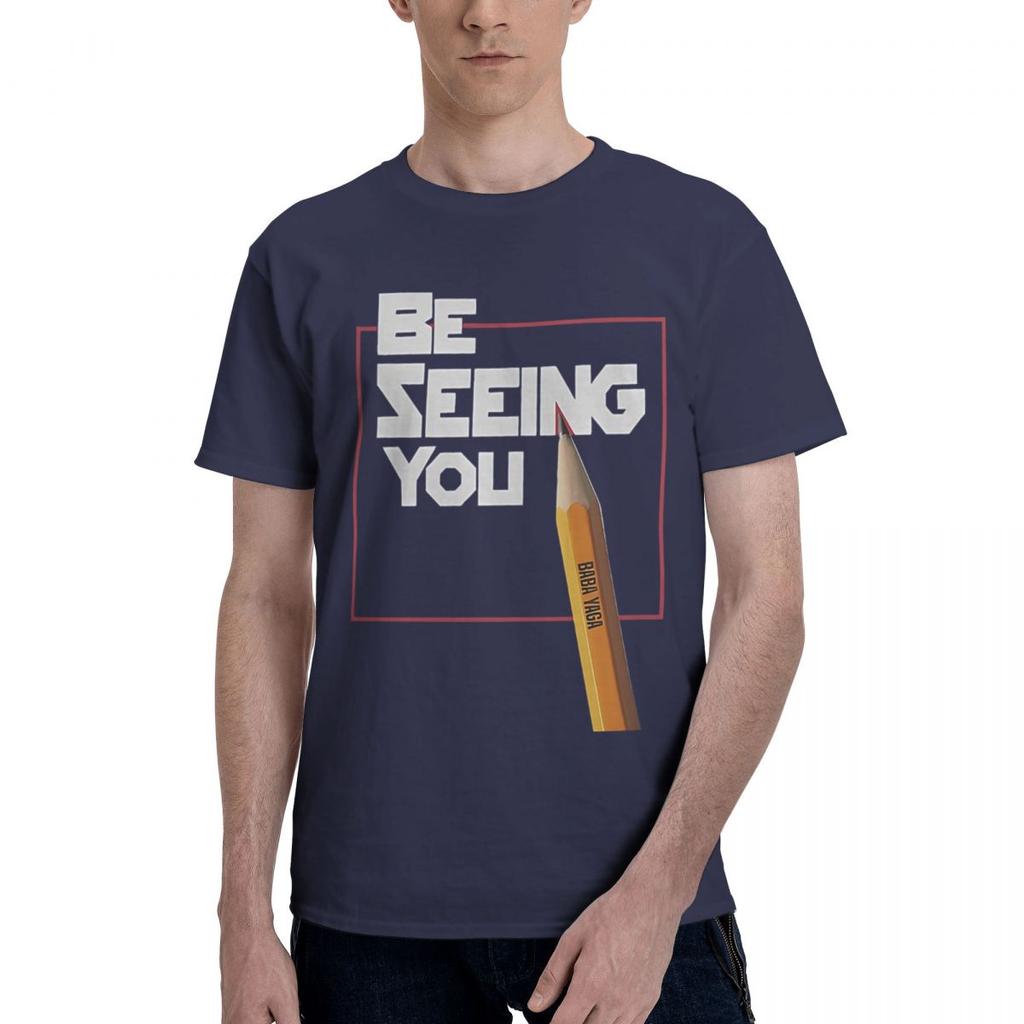 Be Seeing You John Wick Inspired 100 Cotton Casual Breathable Confortable T Shirt Designer Clothes Men Men TShirt