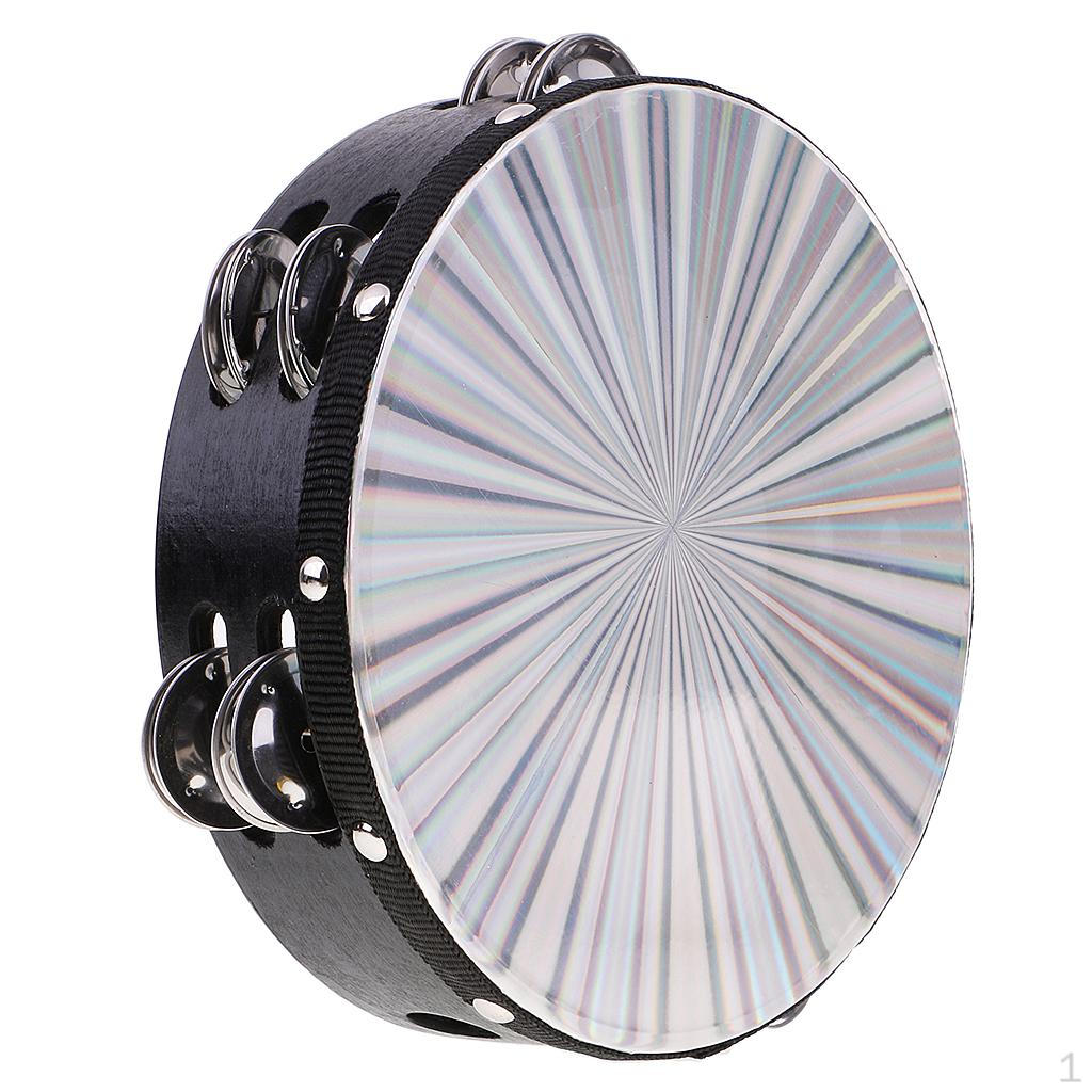 

Двойной полиэстеровый бубен, оркестр для ручного барабана, аккомпанемент, 20,4 x 5,5 см