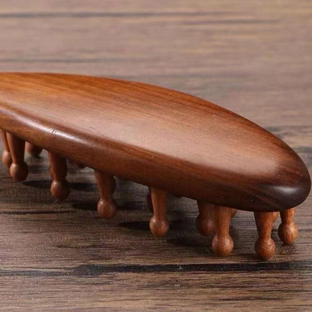 Sandalwood Head Massage Comb Scalp Relax Scalp Meridian Massager Gift Sandalwood Hair Comb  Women