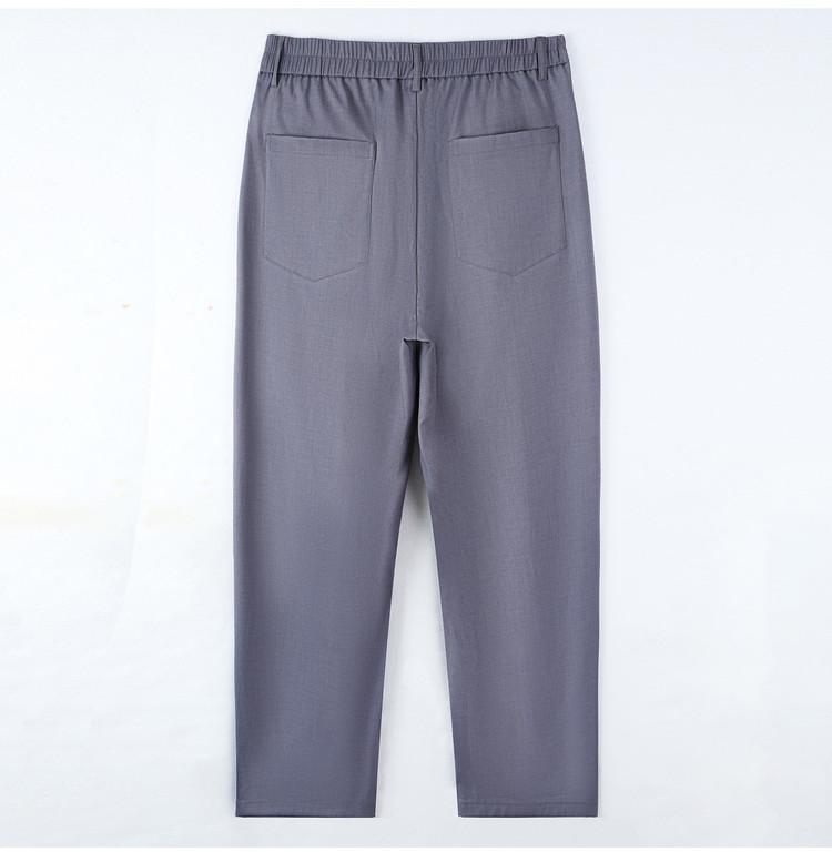 [Retro Money Style] Spring and Summer Lightweight Silky Breathable Flowing Men's Casual Pants