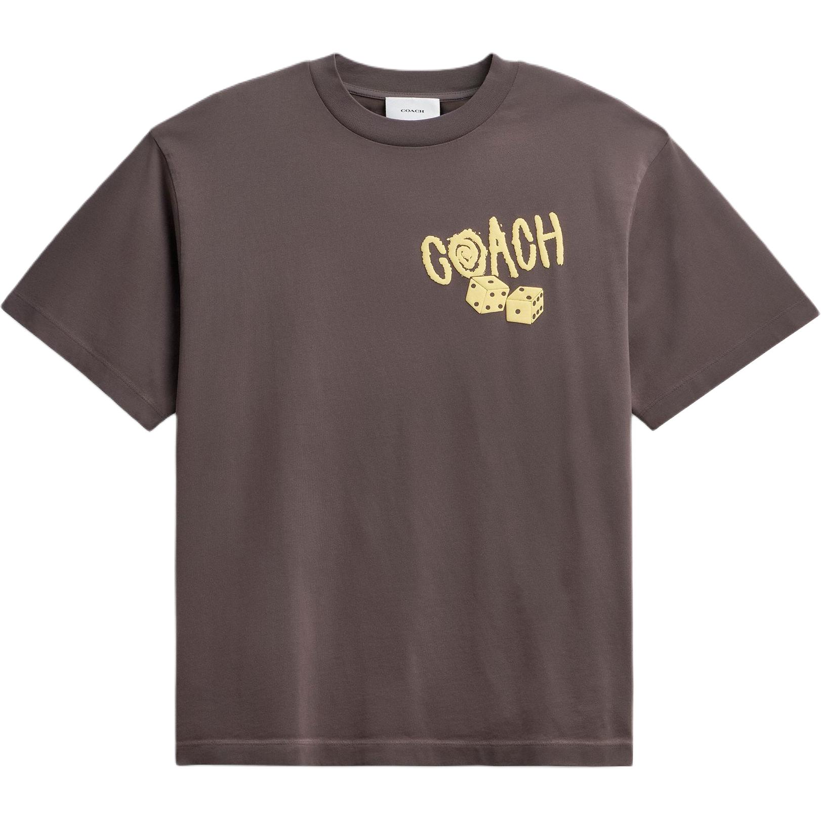 Coach Cotton Graphic Short Sleeve T-Shirt Men tops CDO93-YEC S