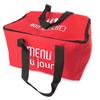 Les Trésors De Lily [N5143] - Sac repas isotherme 'Coloriage' rouge (Menu du jour) - 24x18. 5x14 cm