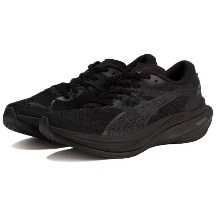 Puma Deviate Nitro 3 Czarne Cień Szary Męskie Sneakersy 309707-11