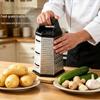 Stainless Steel Six-Sided Multifunctional Kitchen Grater for Vegetables and Potatoes