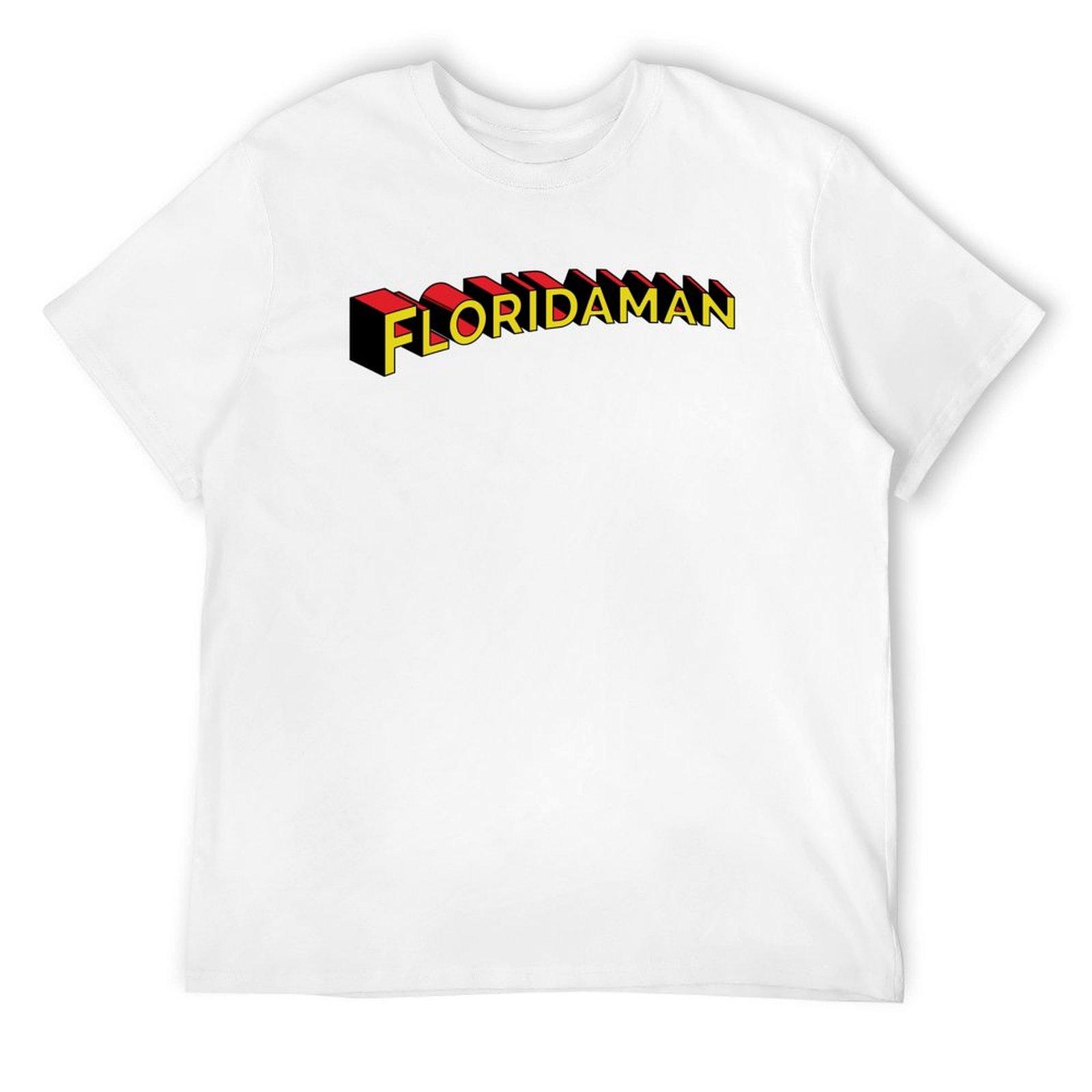 

Floridaman T-Shirt graphic tee shirt vintage Men s clothing S