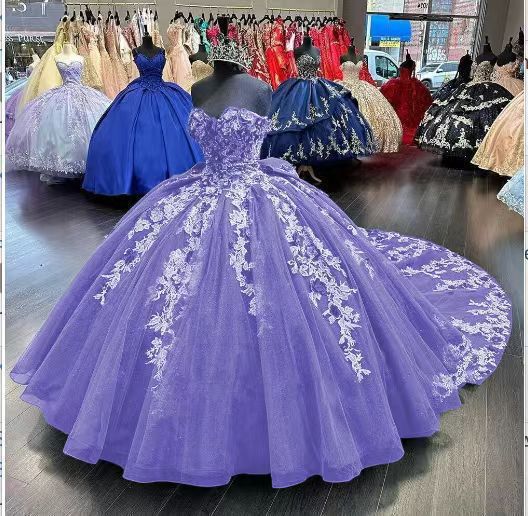 Purple Tube Top Trailing Long Dress Wedding Dress 1011 Summer New Temperament Tutu Skirt Birthday Banquet Evening Dress