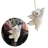 Ballet Bear Pendant Plush Bear Keychain Stuffed Animal Pendant Soft Key Rings