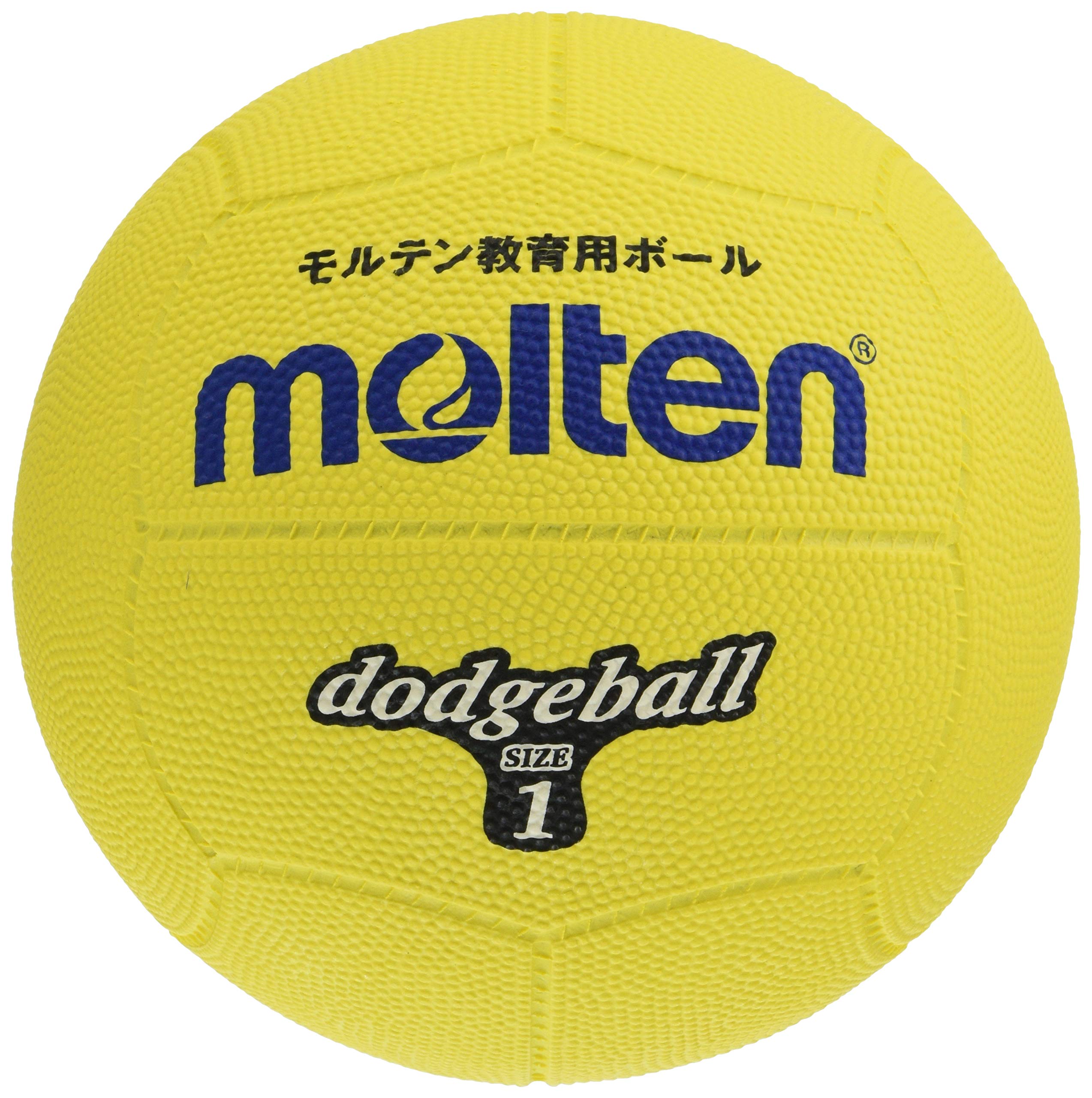 

Molten Dodgeball Rubber 1 Ball Yellow D1Y No.