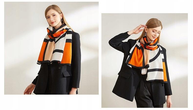 Elegant Women' Scarf for Winter, Warm, Chic Scarf 180x66