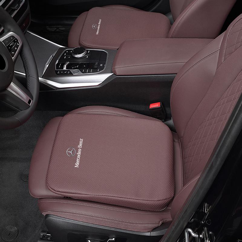 GLC GLB Car Seat Covers Ice Silk Height Increasing Cushion For Mercedes Benz AMG W177 W176 X166 X167 C257 C218 X253 C118 C117 H