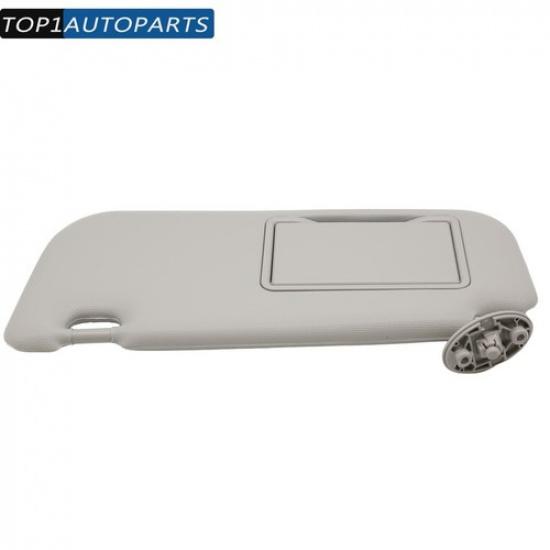 Fits For Toyota Corolla 14-16 Sun Visor With Makeup Mirror Gray Left Driver Side