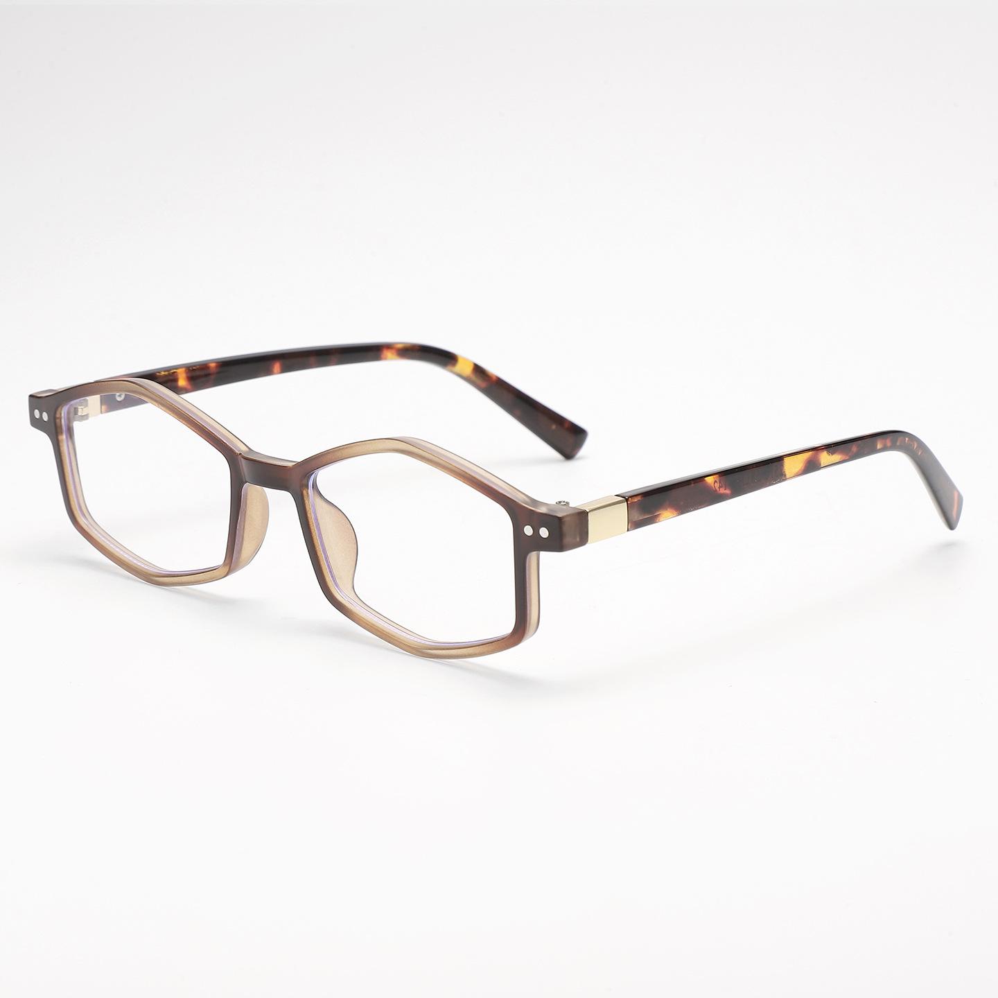 

2025 Stylish Polygon Sunglasses: European & American Fashion, Versatile Flat Light Design, Myopia Friendly