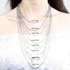 925 Sterling Silver Chopin Necklace Chain for Women & Men - Simple Clavicle Design