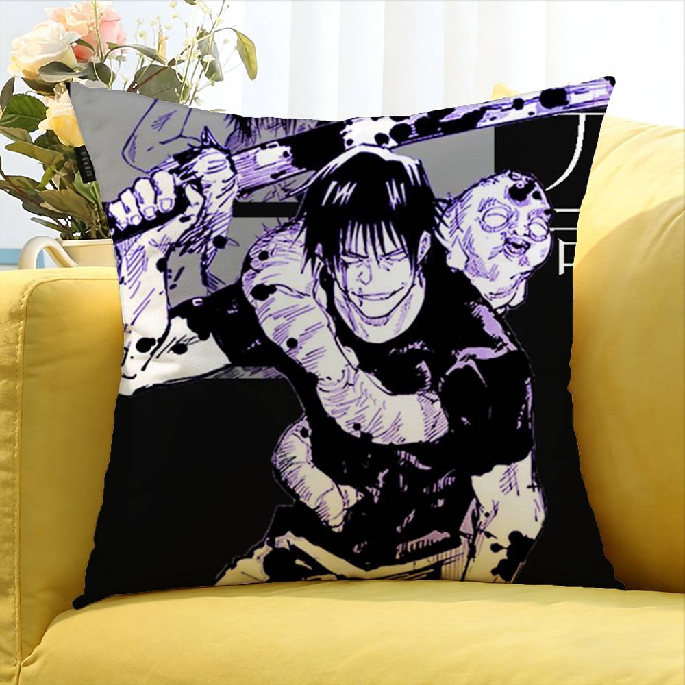 Toji Fushiguro Jujutsu Kaisen Mondo Varie Misure Federa Quadrata Per Auto Casa Camera da Letto Decorazione