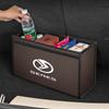 Car Leather Trunk Storage Box Foldable Carbon Fiber For SERES 7 SERES 5 SERES 8 9 2025 M7 M5 Auto Organizer Bag Accessories