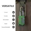 Antitheft Padlock 4 Digit Travel Combination Lock Lockers Password Lock Outdoor Gym Code Lock for Lockers Storage Box