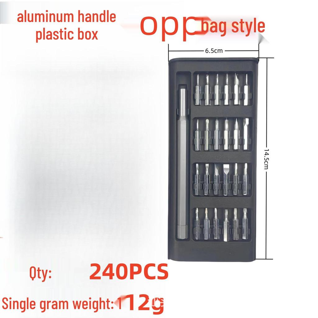 24-in-1 Präzisions-Schraubendreher-Set für Handy- und Uhrenreparatur