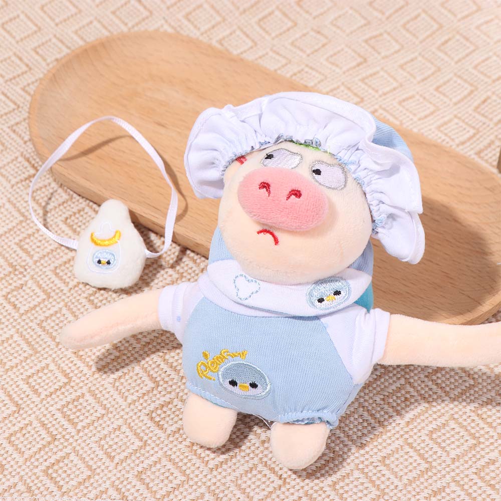 1 Set Penguin Baby Cotton Doll's Clothes Set Cartoon 10cm Doll Clothes  Children's Gift